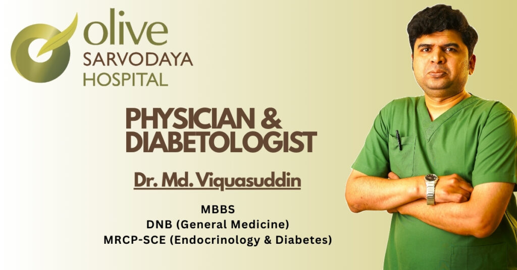 Dr. Md. Viquasuddin, best diabetologist hyderabad